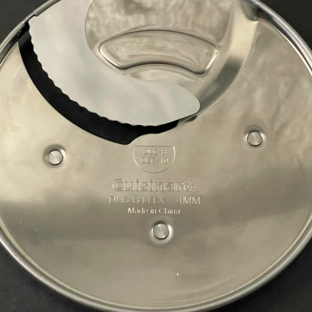 Cuisinart Food Processor Discs DLC-844TX 4mm‎ Slicer & DLC-837TX Medium Shredder